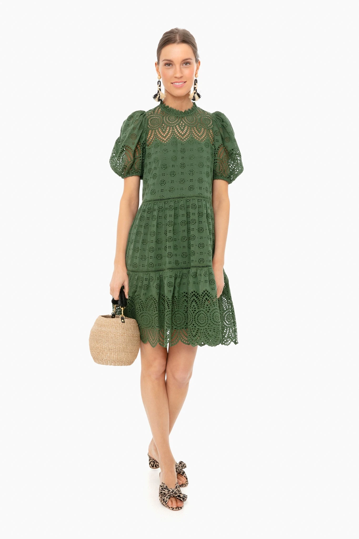 Loeffler Randall Leopard Emilia Pleated Knot Mules 5 Loeffler Randall Leopard Emilia Pleated Knot Mules - Image 3