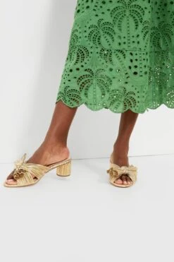 Loeffler Randall Gold Emilia Pleated Knot Mules 10 Loeffler Randall Gold Emilia Pleated Knot Mules -Loeffler Randall 6uNTd1uKme2gVn86NOKxI0mMz8DoKU8J 1