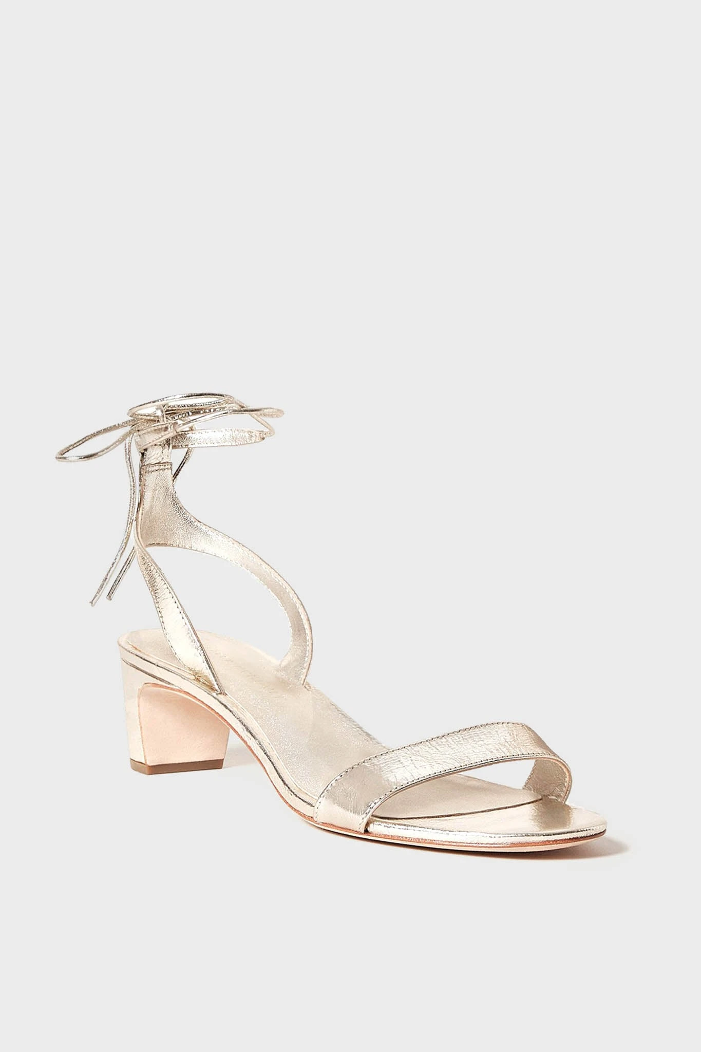 Loeffler Randall Champagne Jackie Ankle Wrap Sandal 3 Loeffler Randall Champagne Jackie Ankle Wrap Sandal
