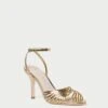 Loeffler Randall Ada Gold Knot Heeled Sandal 1 Loeffler Randall Ada Gold Knot Heeled Sandal -Loeffler Randall ADA ML GOLD 1 1