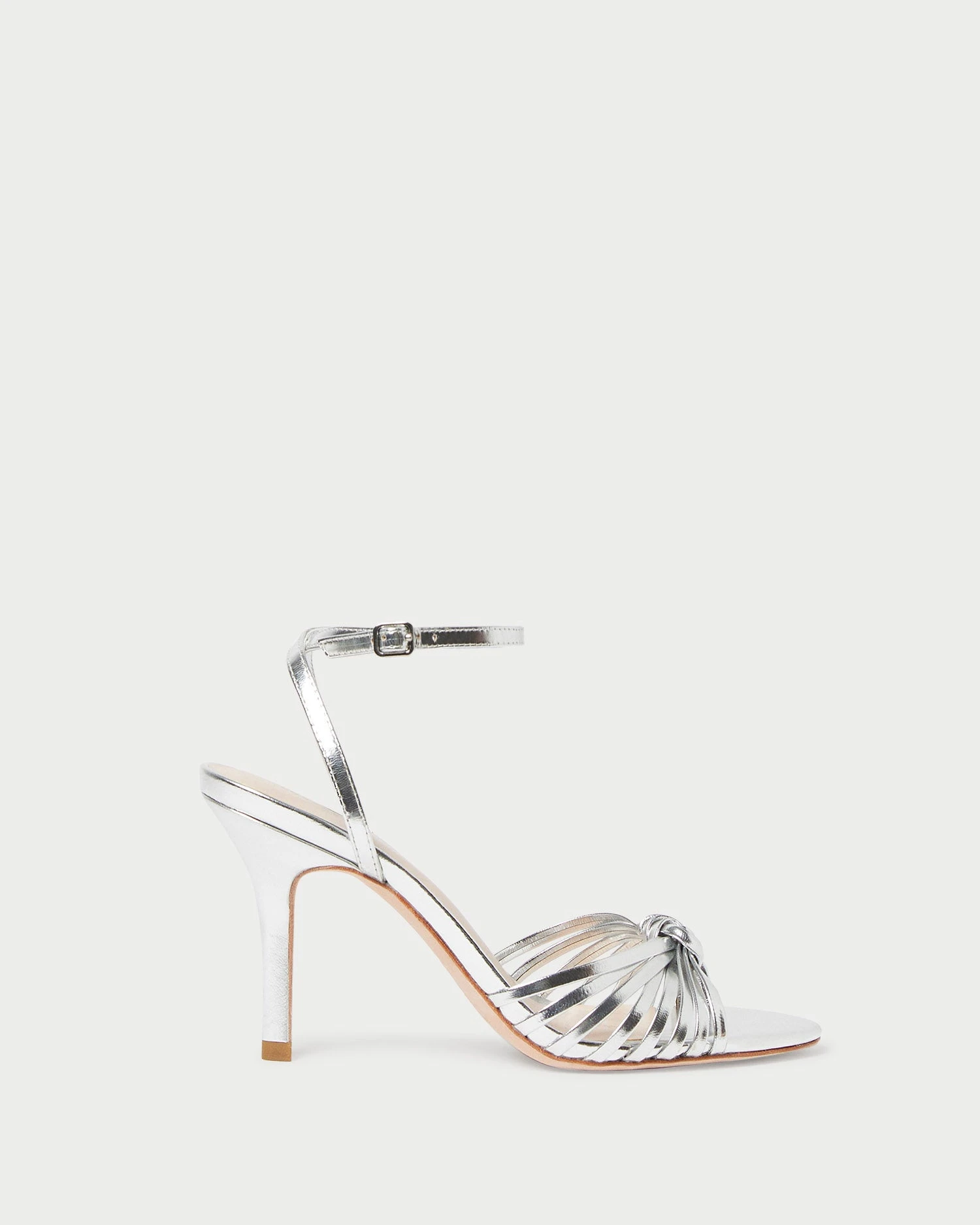 Loeffler Randall Ada Silver Knot Heeled Sandal 4 Loeffler Randall Ada Silver Knot Heeled Sandal - Image 2