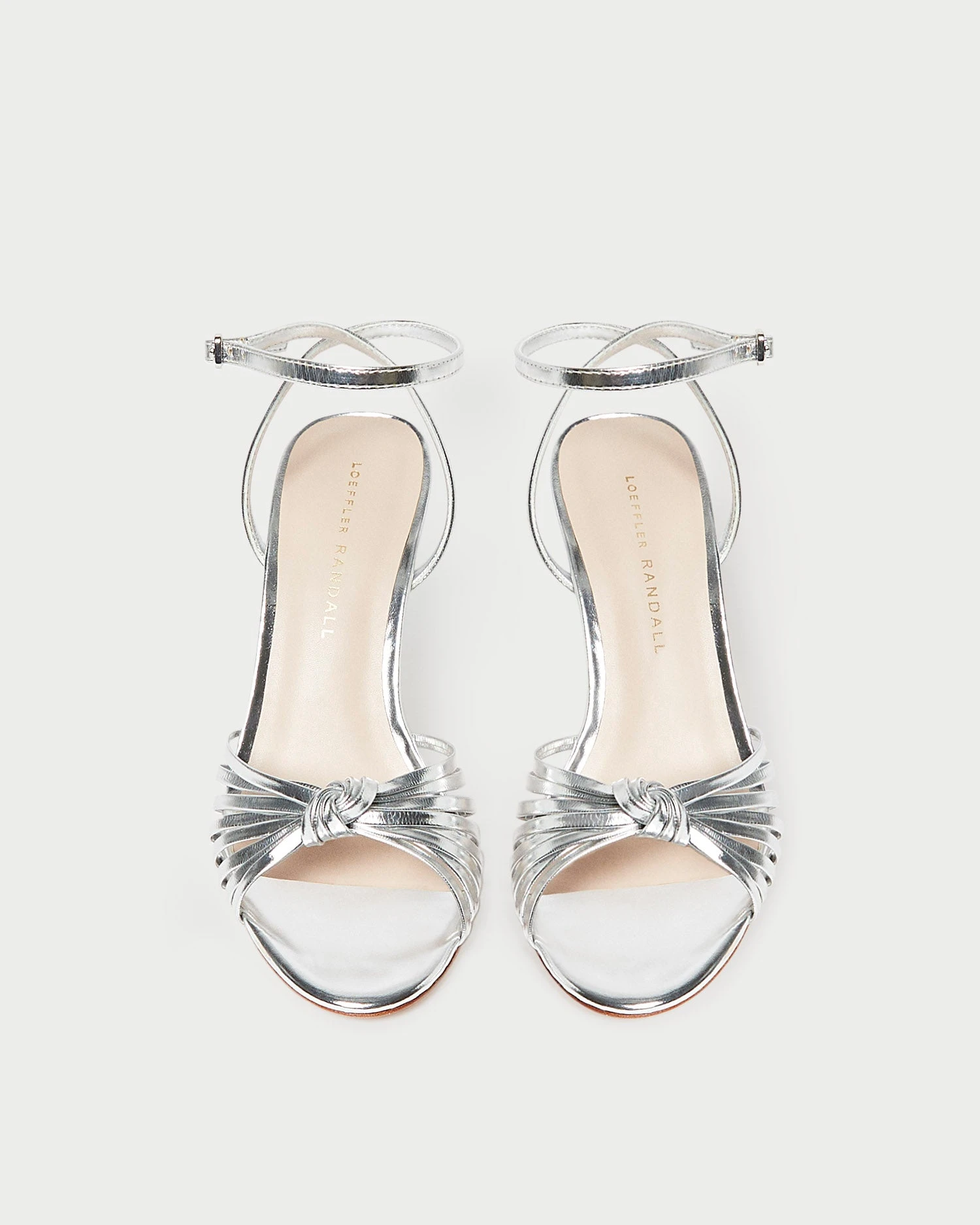 Loeffler Randall Ada Silver Knot Heeled Sandal 5 Loeffler Randall Ada Silver Knot Heeled Sandal - Image 3