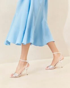 Loeffler Randall Ada Silver Knot Heeled Sandal 11 Loeffler Randall Ada Silver Knot Heeled Sandal -Loeffler Randall ADA ML SILVR 008copy