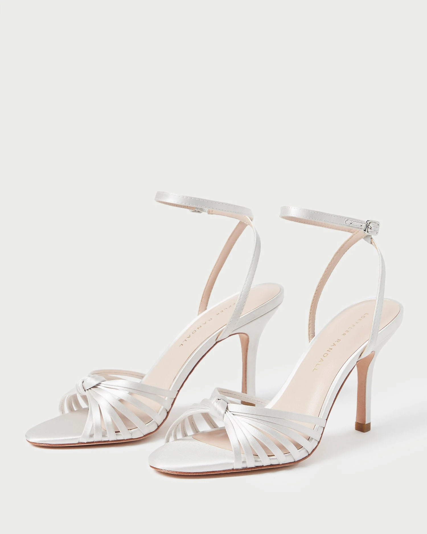 Loeffler Randall Ada Cream Knot Heeled Sandal 5 Loeffler Randall Ada Cream Knot Heeled Sandal - Image 3