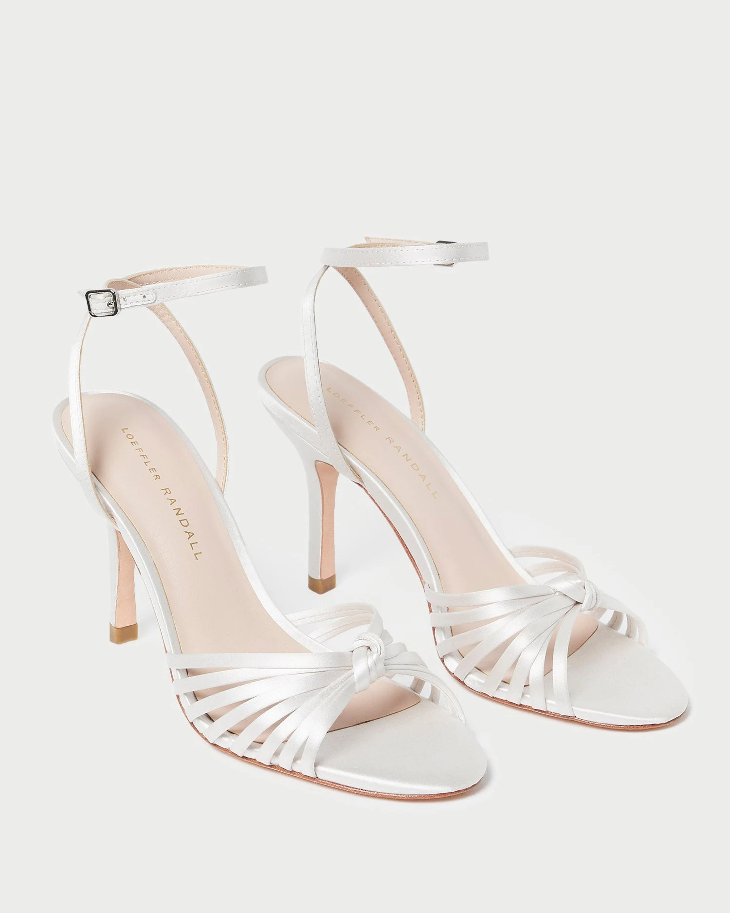 Loeffler Randall Ada Cream Knot Heeled Sandal 6 Loeffler Randall Ada Cream Knot Heeled Sandal - Image 4