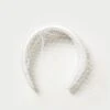 Loeffler Randall Adora Cream Veiled Headband 2 Loeffler Randall Adora Cream Veiled Headband -Loeffler Randall ADORA SATM CREAM 1