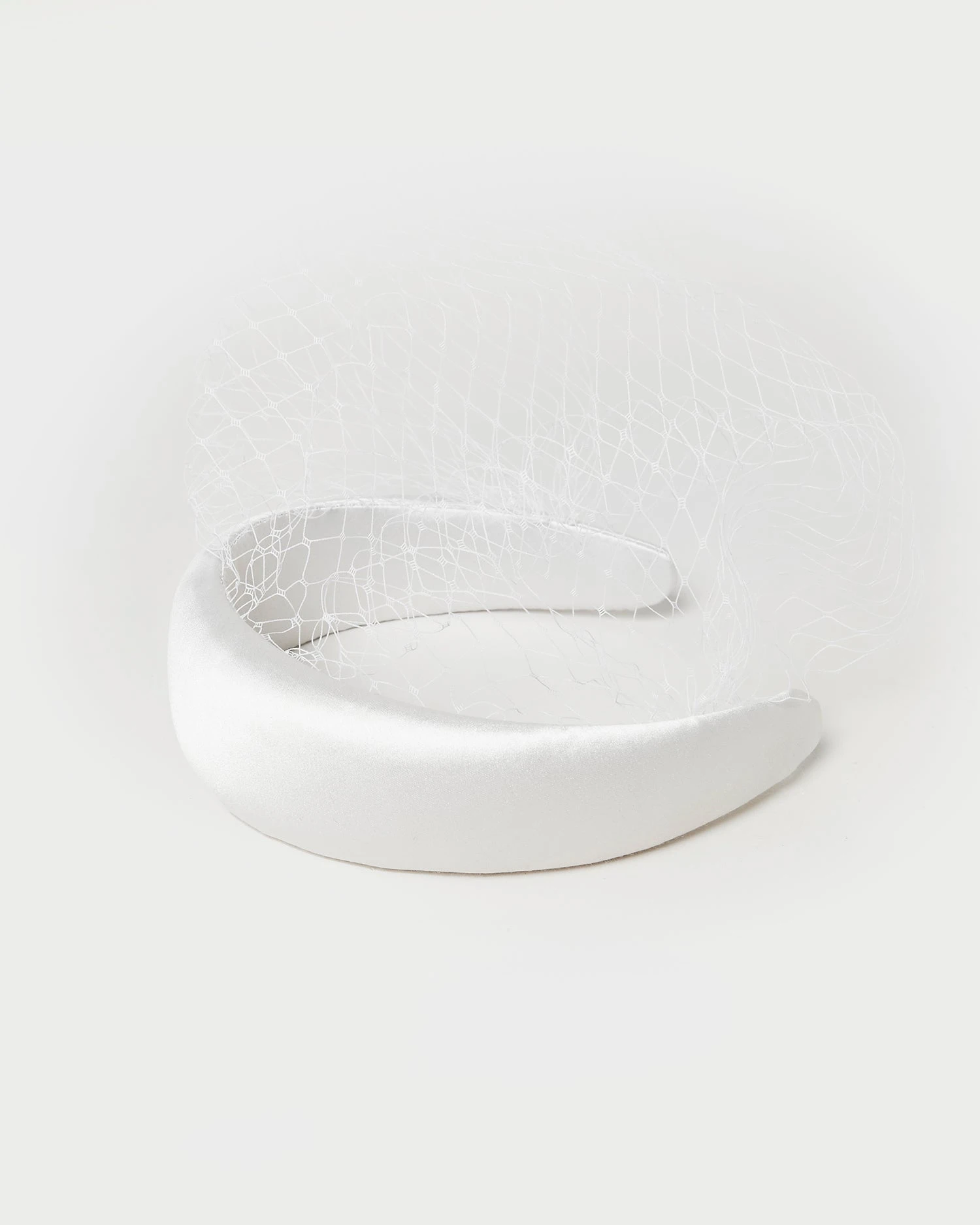 Loeffler Randall Adora Cream Veiled Headband 4 Loeffler Randall Adora Cream Veiled Headband - Image 2