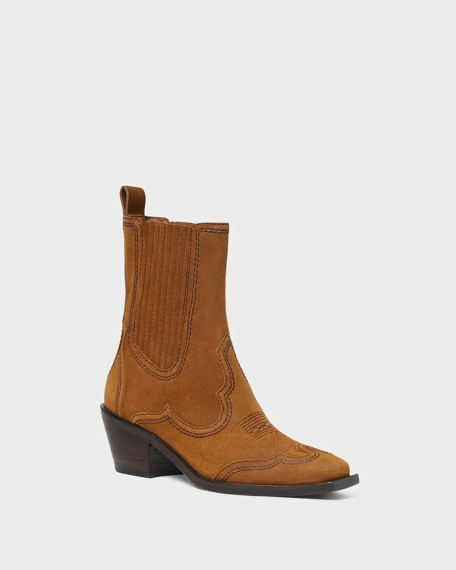 Loeffler Randall Agnes Cacao/Espresso Western Boot 3 Loeffler Randall Agnes Cacao/Espresso Western Boot