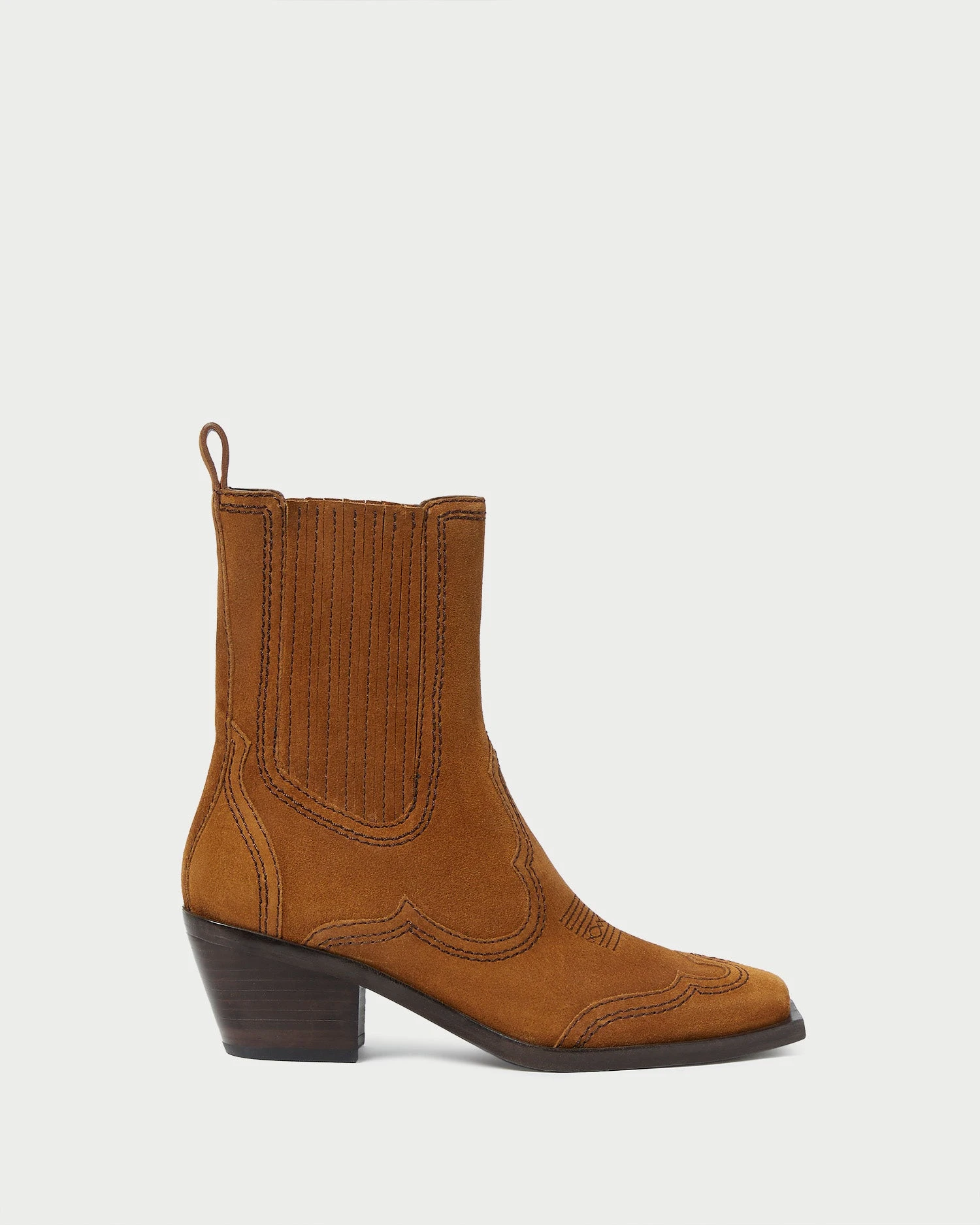Loeffler Randall Agnes Cacao/Espresso Western Boot 4 Loeffler Randall Agnes Cacao/Espresso Western Boot - Image 2
