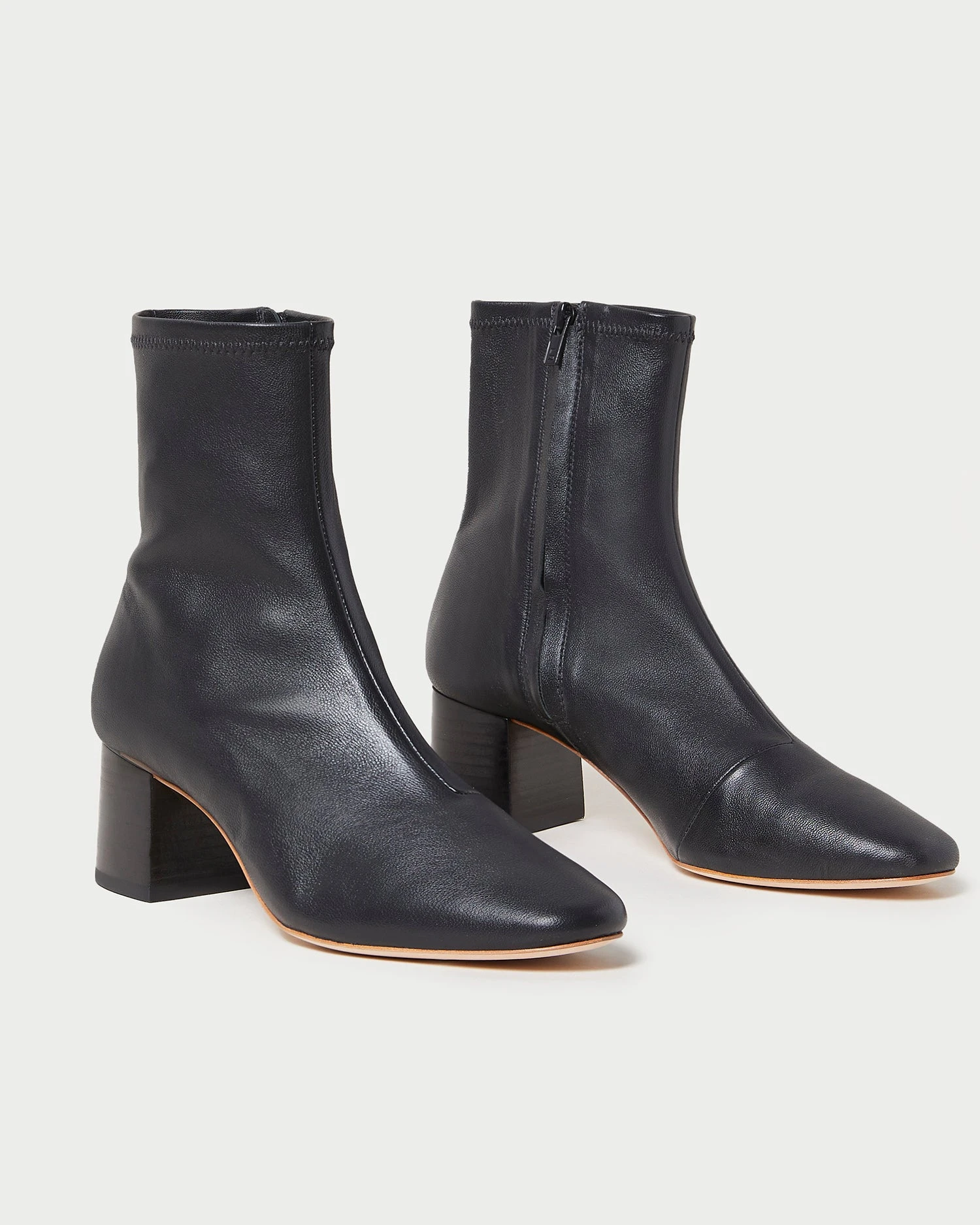 Loeffler Randall Alec Black Mid-Heel Stretch Bootie 5 Loeffler Randall Alec Black Mid-Heel Stretch Bootie - Image 3