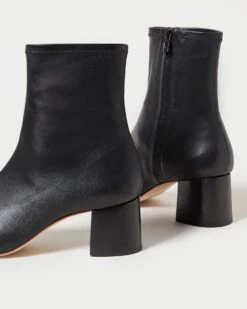 Loeffler Randall Alec Black Mid-Heel Stretch Bootie 10 Loeffler Randall Alec Black Mid-Heel Stretch Bootie -Loeffler Randall ALEC STNA BLACK 4