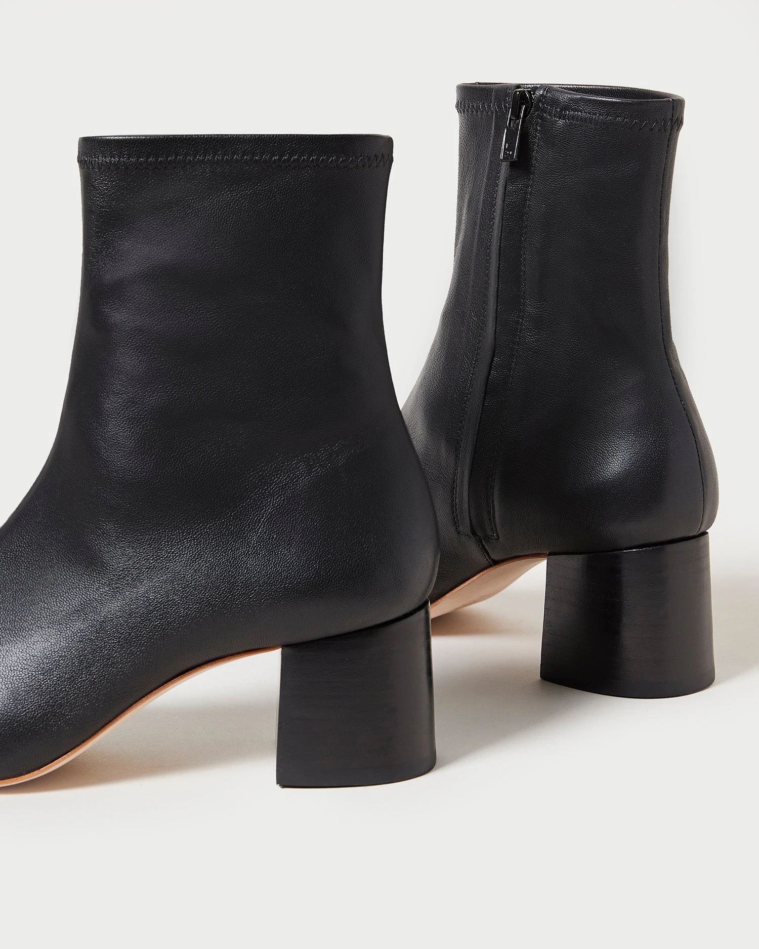 Loeffler Randall Alec Black Mid-Heel Stretch Bootie 6 Loeffler Randall Alec Black Mid-Heel Stretch Bootie - Image 4