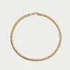Loeffler Randall Allegra Gold Lock Chain Necklace 1 Loeffler Randall Allegra Gold Lock Chain Necklace -Loeffler Randall ALLEGRA GPB GOLD 1
