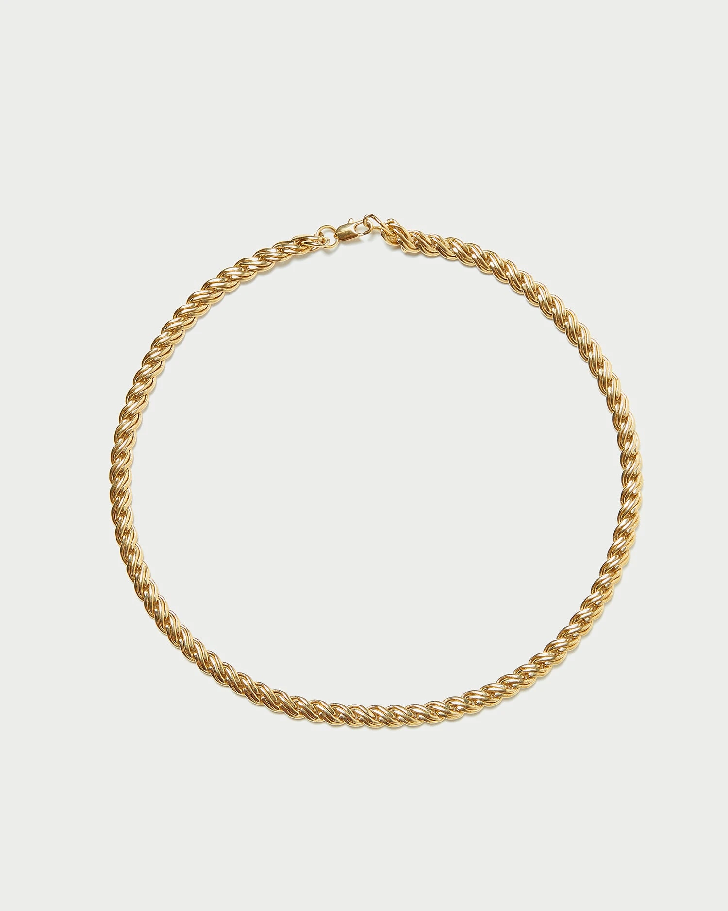 Loeffler Randall Allegra Gold Lock Chain Necklace 3 Loeffler Randall Allegra Gold Lock Chain Necklace