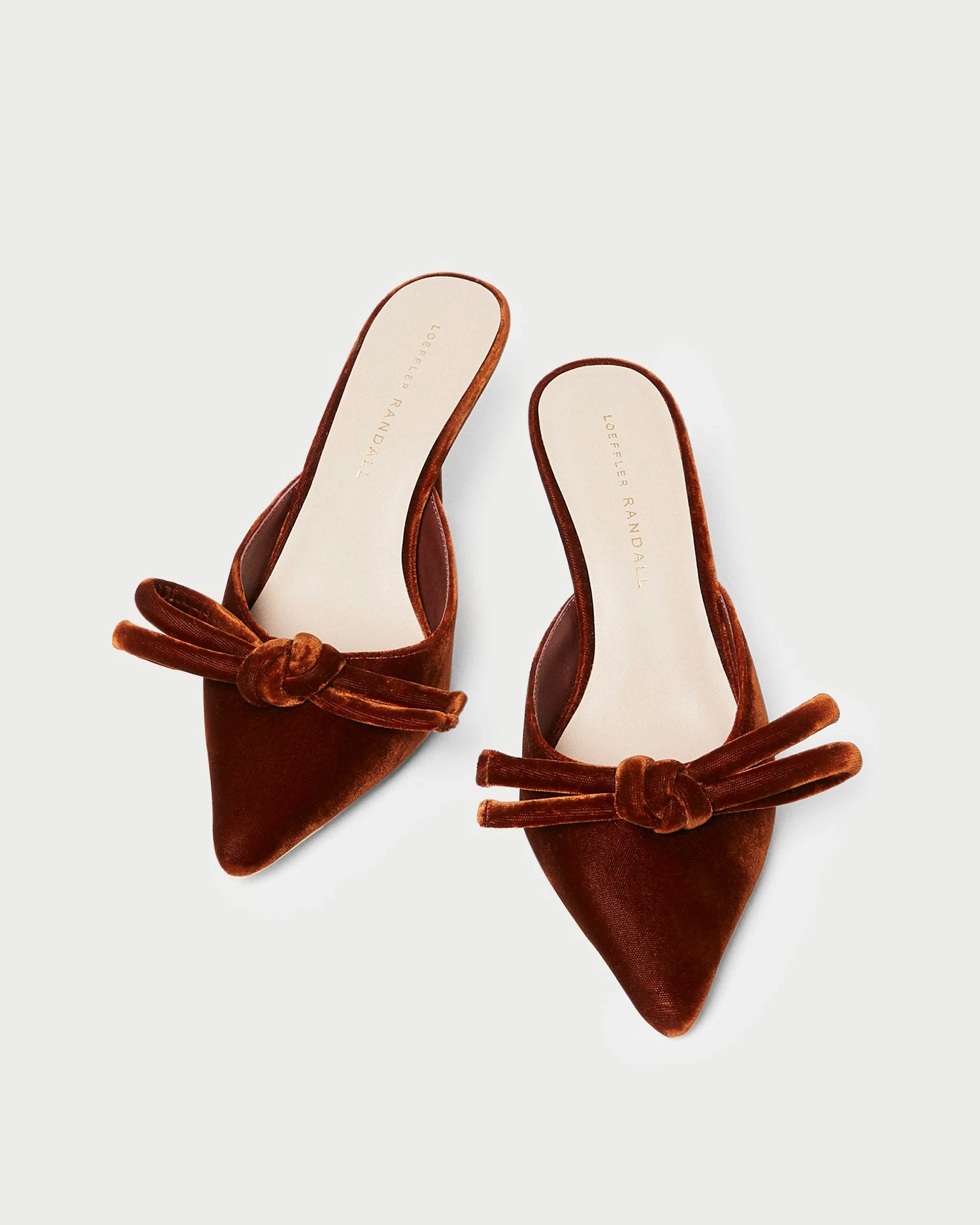Loeffler Randall Amyra Sienna Bow Kitten Mule 5 Loeffler Randall Amyra Sienna Bow Kitten Mule - Image 3