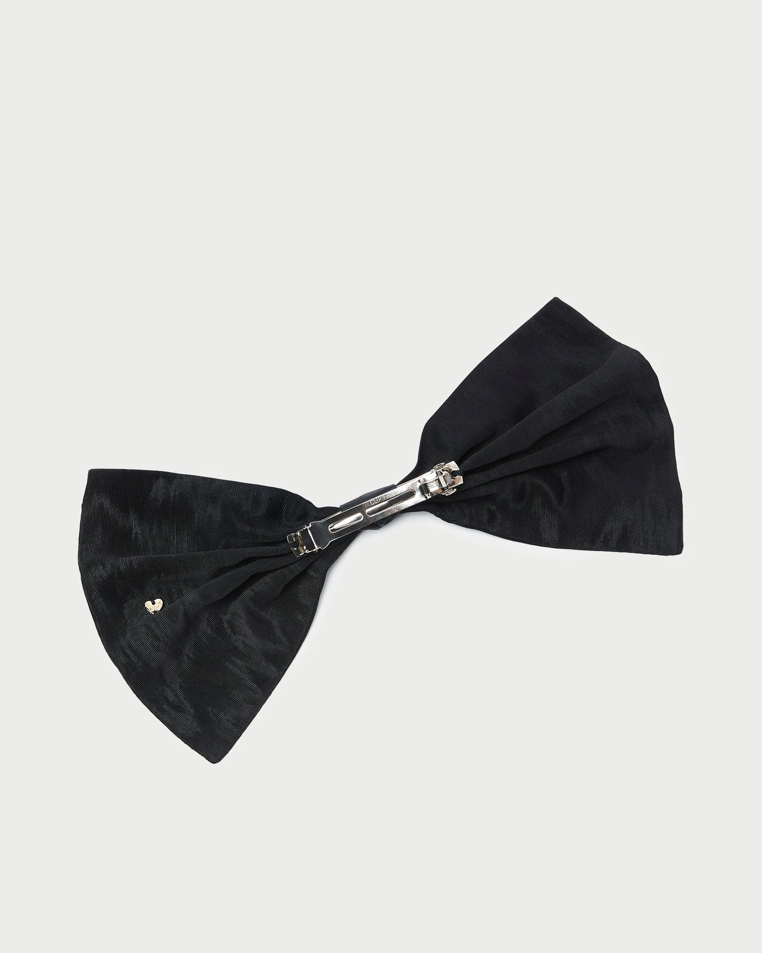 Loeffler Randall Andreas Black Pleated Bow Clip 4 Loeffler Randall Andreas Black Pleated Bow Clip - Image 2