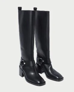 Loeffler Randall Audrey Black Tall Engineer Boot 10 Loeffler Randall Audrey Black Tall Engineer Boot -Loeffler Randall AUDREY VA BLACK 4