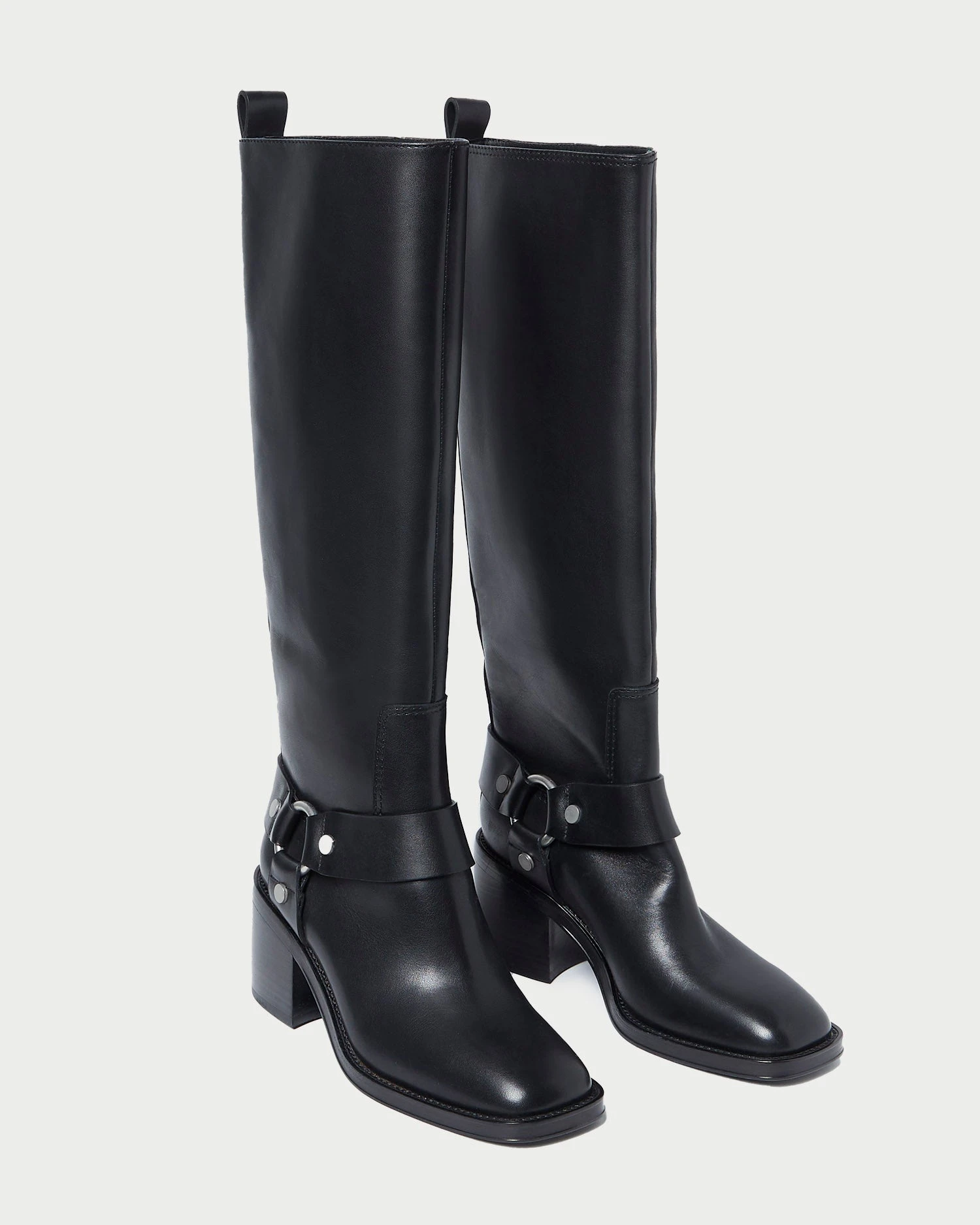 Loeffler Randall Audrey Black Tall Engineer Boot 6 Loeffler Randall Audrey Black Tall Engineer Boot - Image 4