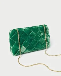 Loeffler Randall Auzeen Cyprus Mini Woven Clutch 9 Loeffler Randall Auzeen Cyprus Mini Woven Clutch -Loeffler Randall AUZEEN VL CYPRS 3