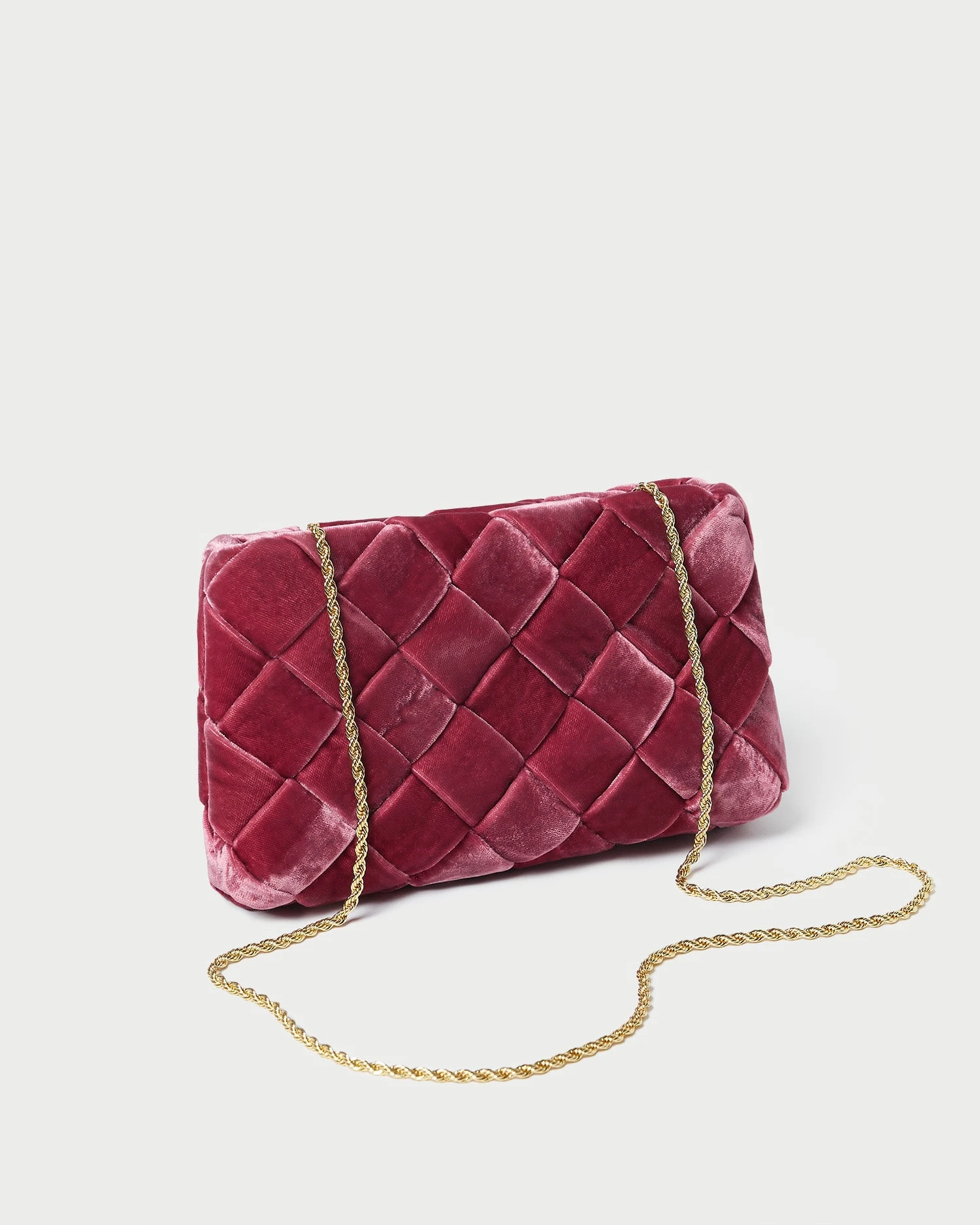 Loeffler Randall Auzeen Rose Mini Woven Clutch 5 Loeffler Randall Auzeen Rose Mini Woven Clutch - Image 3