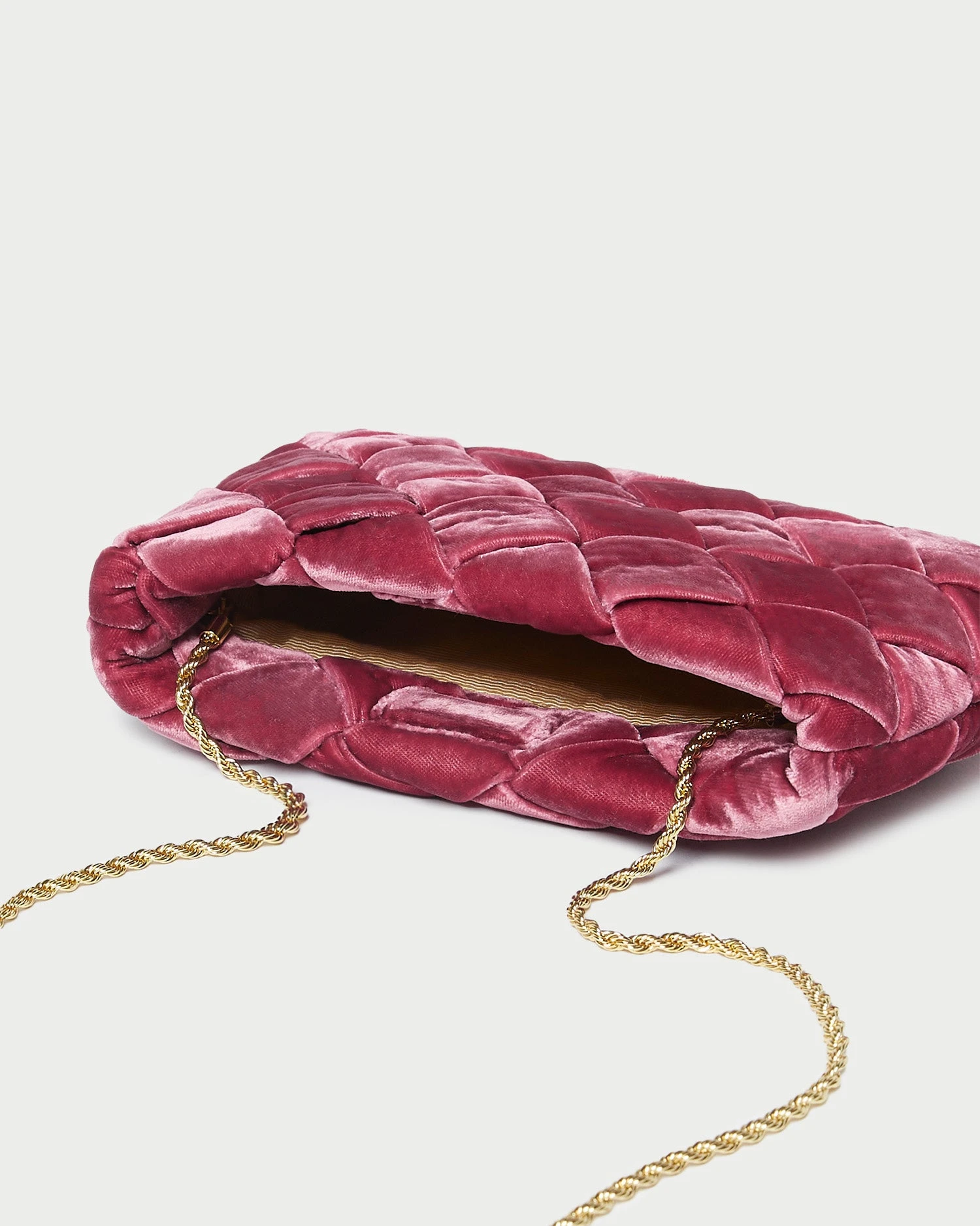 Loeffler Randall Auzeen Rose Mini Woven Clutch 6 Loeffler Randall Auzeen Rose Mini Woven Clutch - Image 4