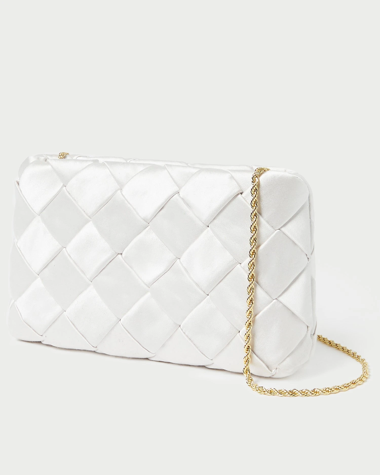 Loeffler Randall Auzeen Cream Mini Woven Clutch 4 Loeffler Randall Auzeen Cream Mini Woven Clutch - Image 2