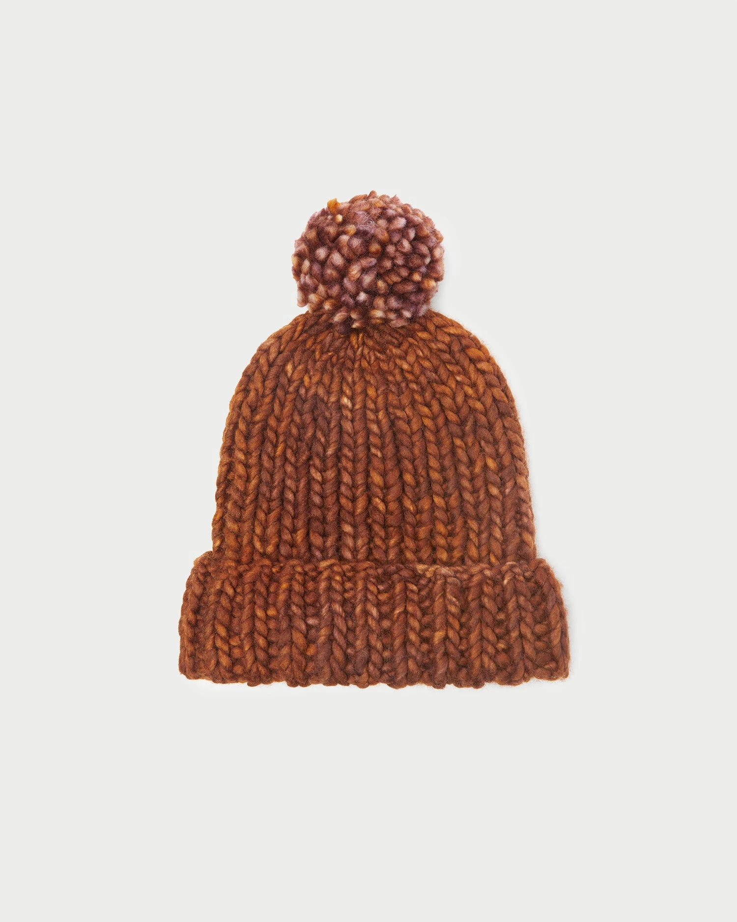 Loeffler Randall Ava Sienna Knit Pompom Hat 3 Loeffler Randall Ava Sienna Knit Pompom Hat
