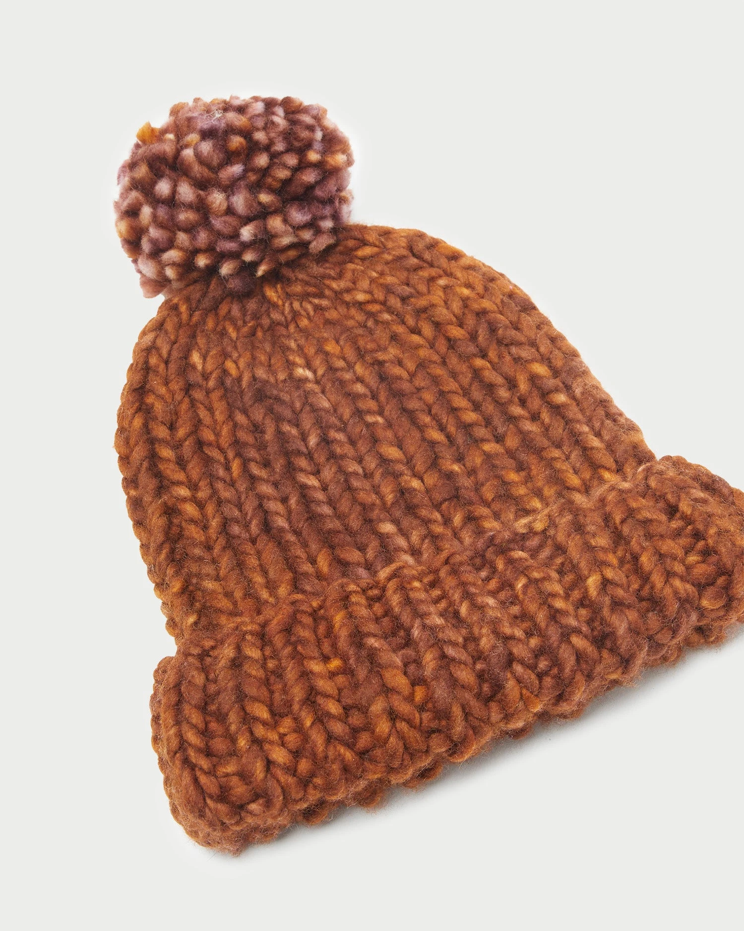 Loeffler Randall Ava Sienna Knit Pompom Hat 4 Loeffler Randall Ava Sienna Knit Pompom Hat - Image 2