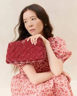 Loeffler Randall Aviva Rose Woven Puff Clutch 11 Loeffler Randall Aviva Rose Woven Puff Clutch -Loeffler Randall AVIVA VL TEARO 5 eb940573 34a9 42ae b42a c7548ba9f9b1