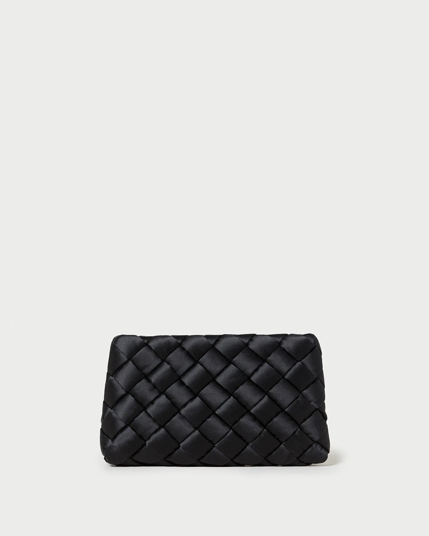 Loeffler Randall Aviva Black Woven Puff Clutch 3 Loeffler Randall Aviva Black Woven Puff Clutch