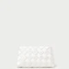 Loeffler Randall Aviva Cream Woven Puff Clutch 1 Loeffler Randall Aviva Cream Woven Puff Clutch -Loeffler Randall AVIVA WSAT CREAM 1