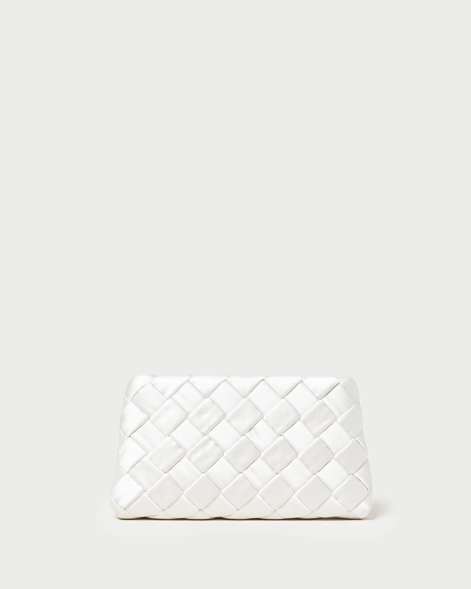 Loeffler Randall Aviva Cream Woven Puff Clutch 3 Loeffler Randall Aviva Cream Woven Puff Clutch