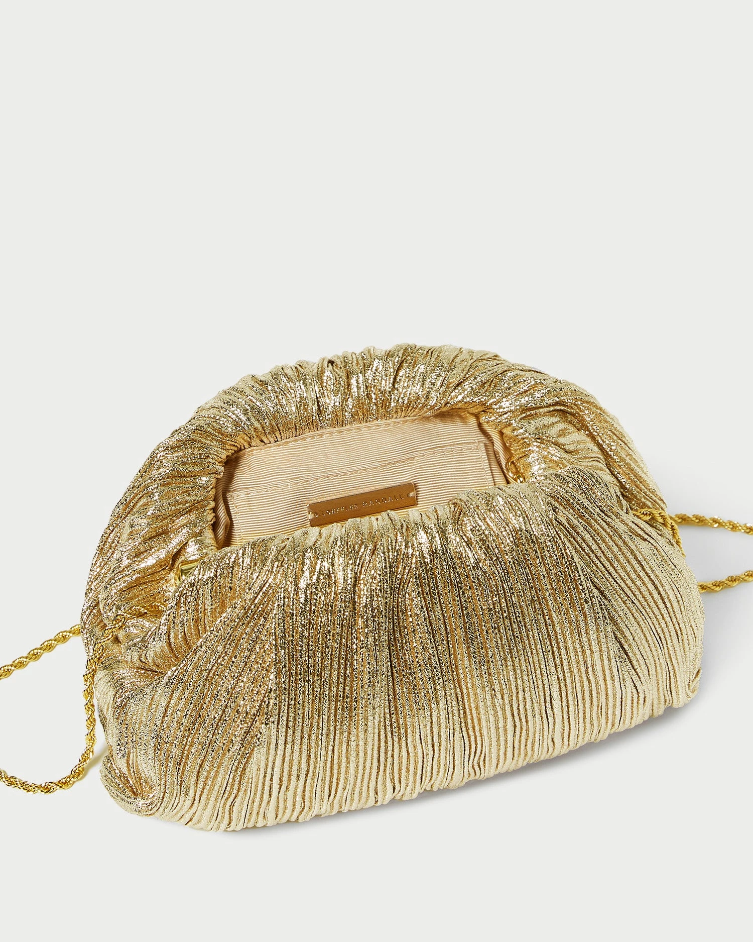 Loeffler Randall Bailey Oro Pleated Dome Clutch 4 Loeffler Randall Bailey Oro Pleated Dome Clutch - Image 2