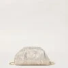 Loeffler Randall Bailey Platinum Pleated Dome Clutch 2 Loeffler Randall Bailey Platinum Pleated Dome Clutch -Loeffler Randall BAILEY PLA PLTNM 1