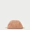 Loeffler Randall Bailey Blush Pleated Dome Clutch