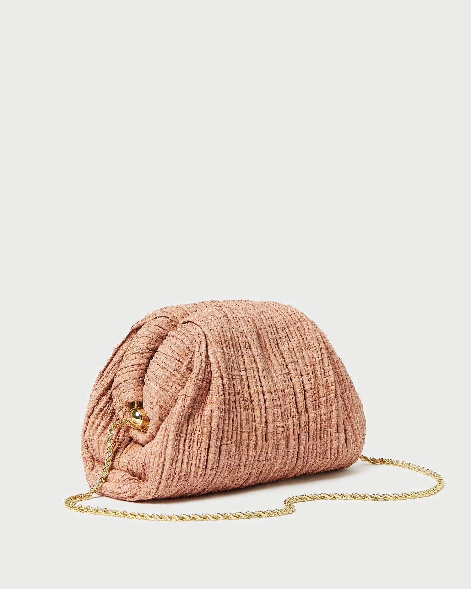 Loeffler Randall Bailey Blush Pleated Dome Clutch 4 Loeffler Randall Bailey Blush Pleated Dome Clutch - Image 2