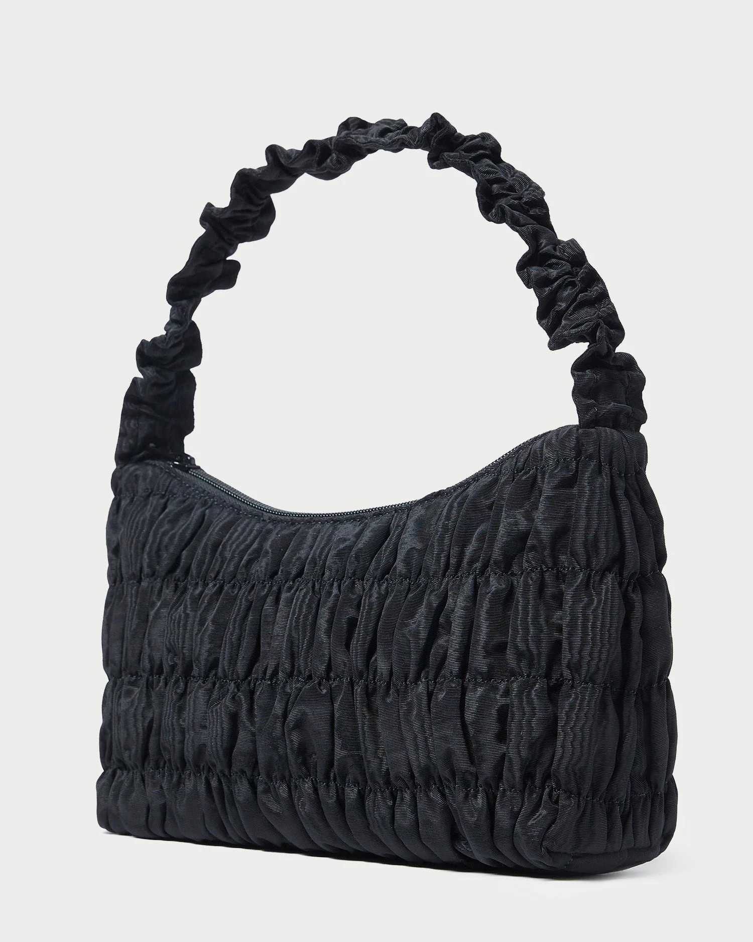 Loeffler Randall Barry Black Gathered Shoulder Bag 4 Loeffler Randall Barry Black Gathered Shoulder Bag - Image 2