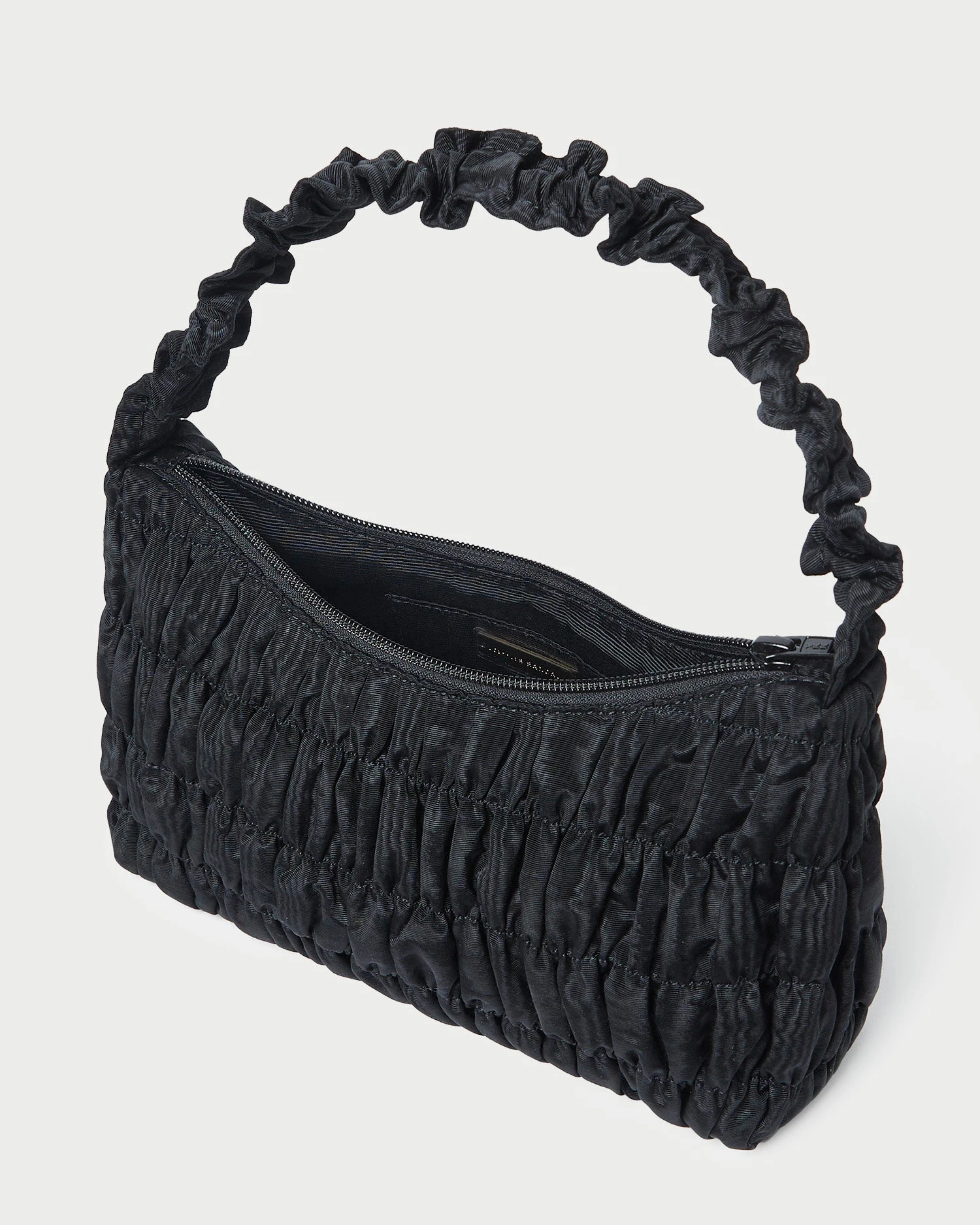 Loeffler Randall Barry Black Gathered Shoulder Bag 6 Loeffler Randall Barry Black Gathered Shoulder Bag - Image 4