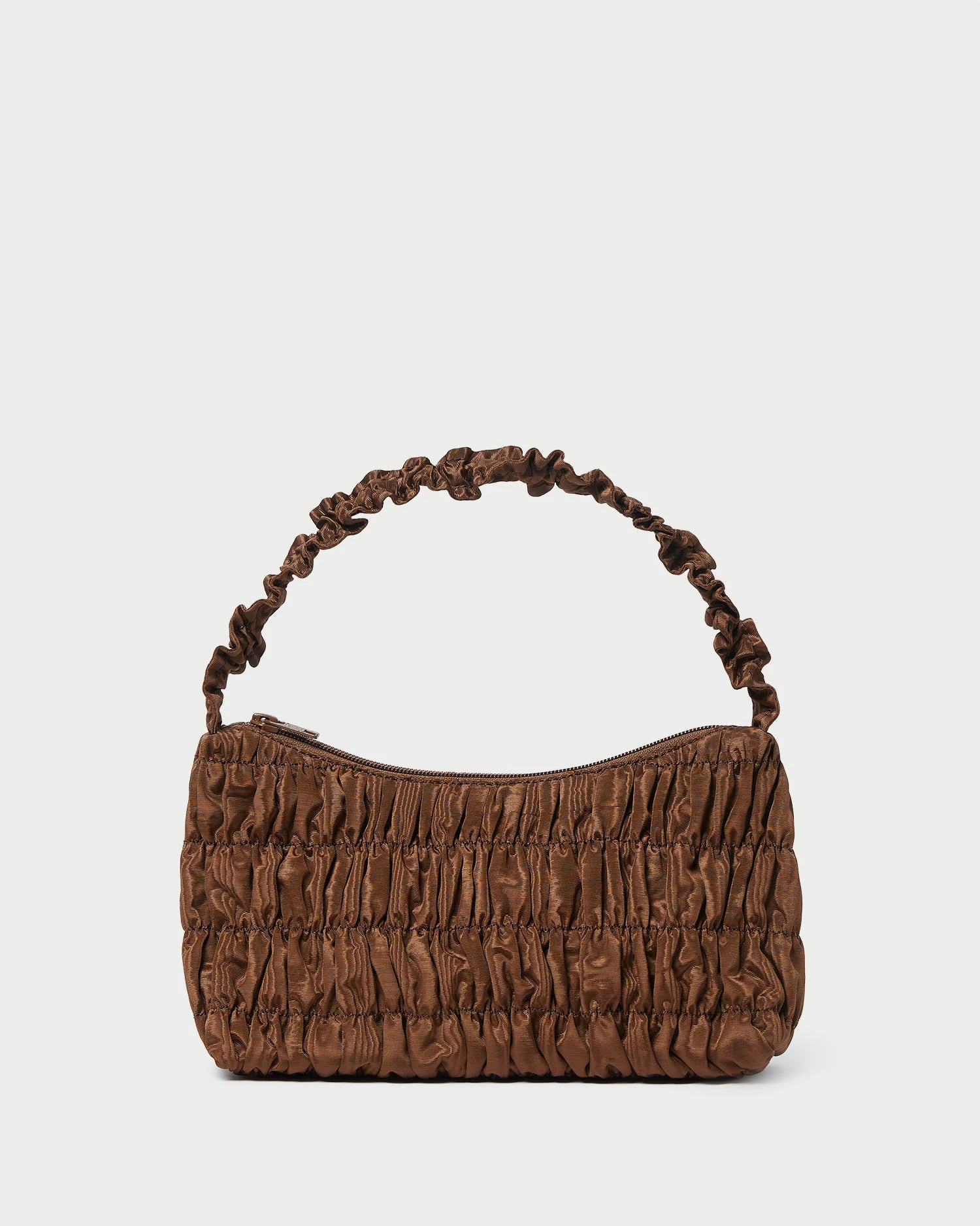 Loeffler Randall Barry Chocolate Gathered Shoulder Bag 3 Loeffler Randall Barry Chocolate Gathered Shoulder Bag