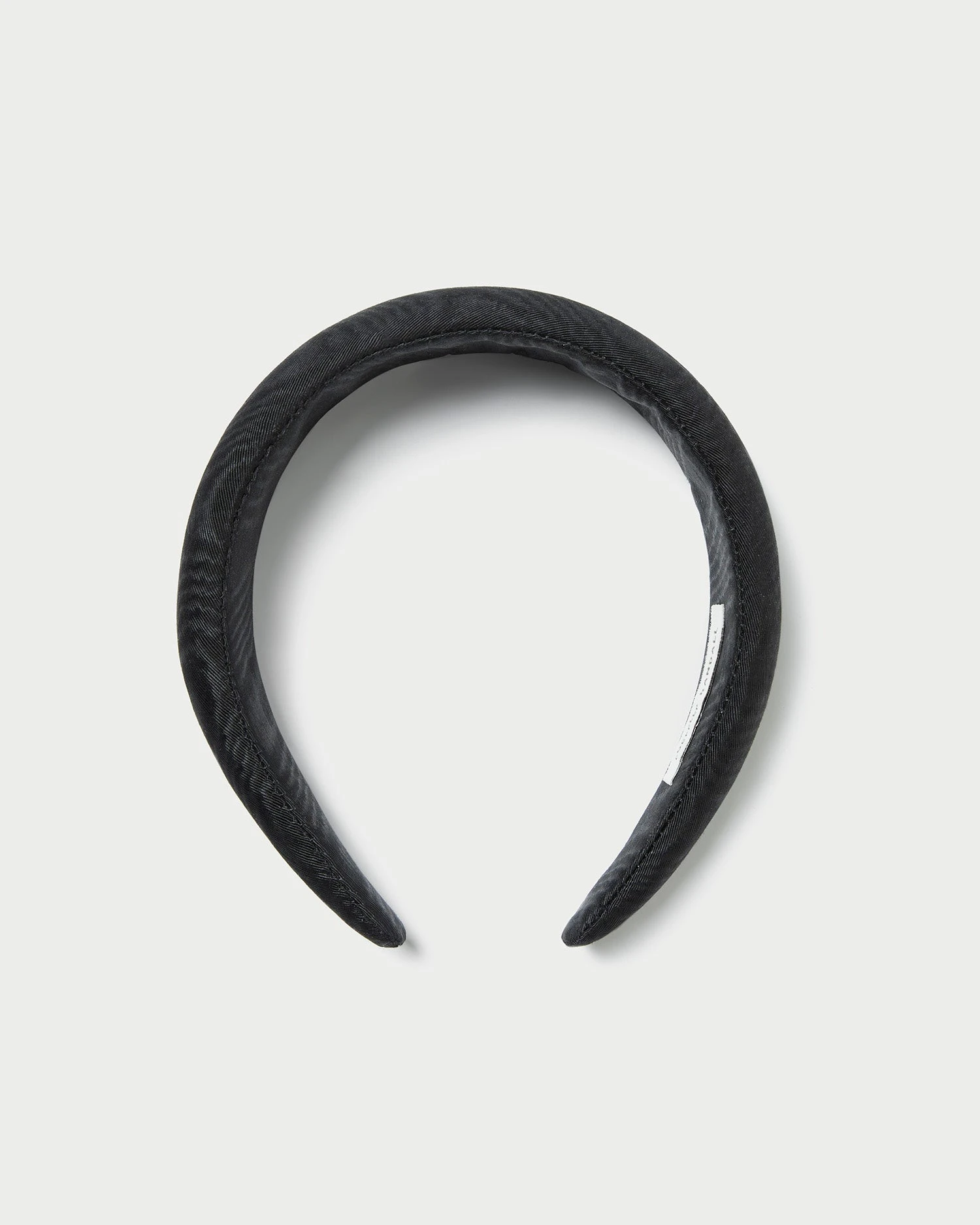 Loeffler Randall Bellamy Black Moiré Headband 3 Loeffler Randall Bellamy Black Moiré Headband