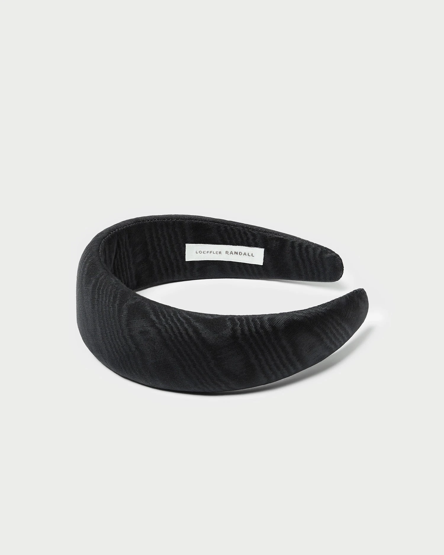Loeffler Randall Bellamy Black Moiré Headband 4 Loeffler Randall Bellamy Black Moiré Headband - Image 2