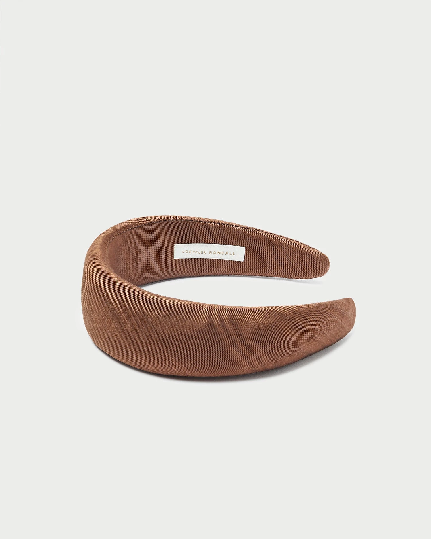 Loeffler Randall Bellamy Chocolate Moiré Headband 4 Loeffler Randall Bellamy Chocolate Moiré Headband - Image 2