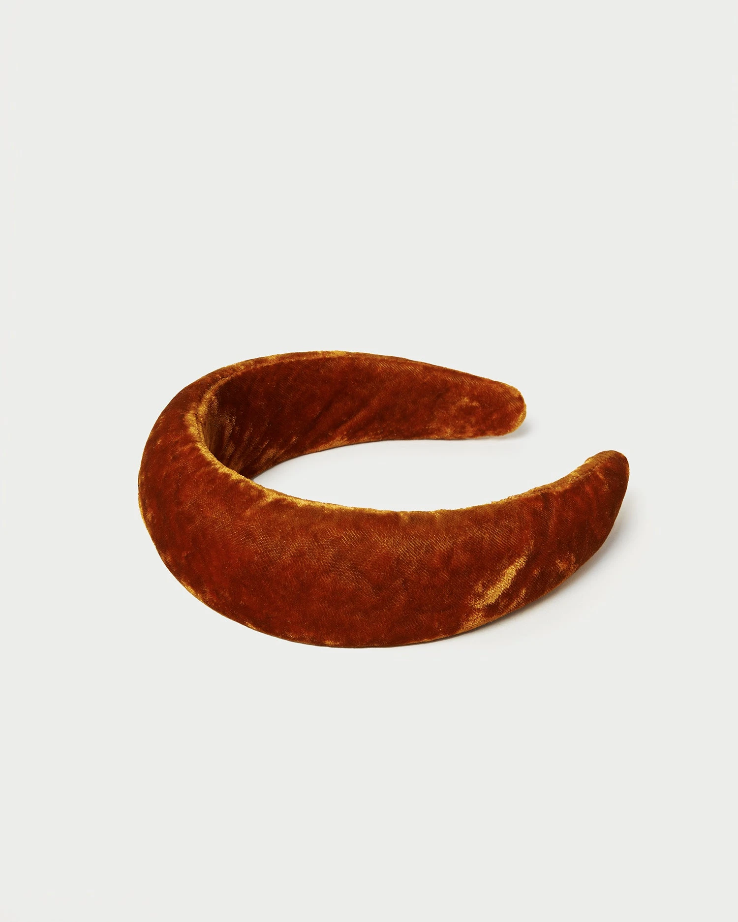 Loeffler Randall Bellamy Ochre Velvet Headband 4 Loeffler Randall Bellamy Ochre Velvet Headband - Image 2