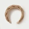 Loeffler Randall Bijou Gold Diamanté Braided Headband 2 Loeffler Randall Bijou Gold Diamanté Braided Headband -Loeffler Randall BIJOU HFFA GOLD 1
