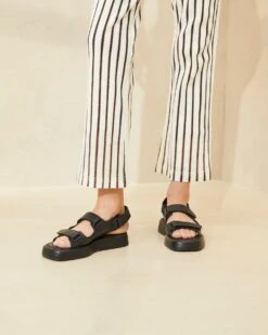 Loeffler Randall Blaise Black Platform Sandal 11 Loeffler Randall Blaise Black Platform Sandal -Loeffler Randall BLAISE SC BLACK 001copy