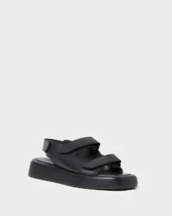 Loeffler Randall Blaise Black Platform Sandal
