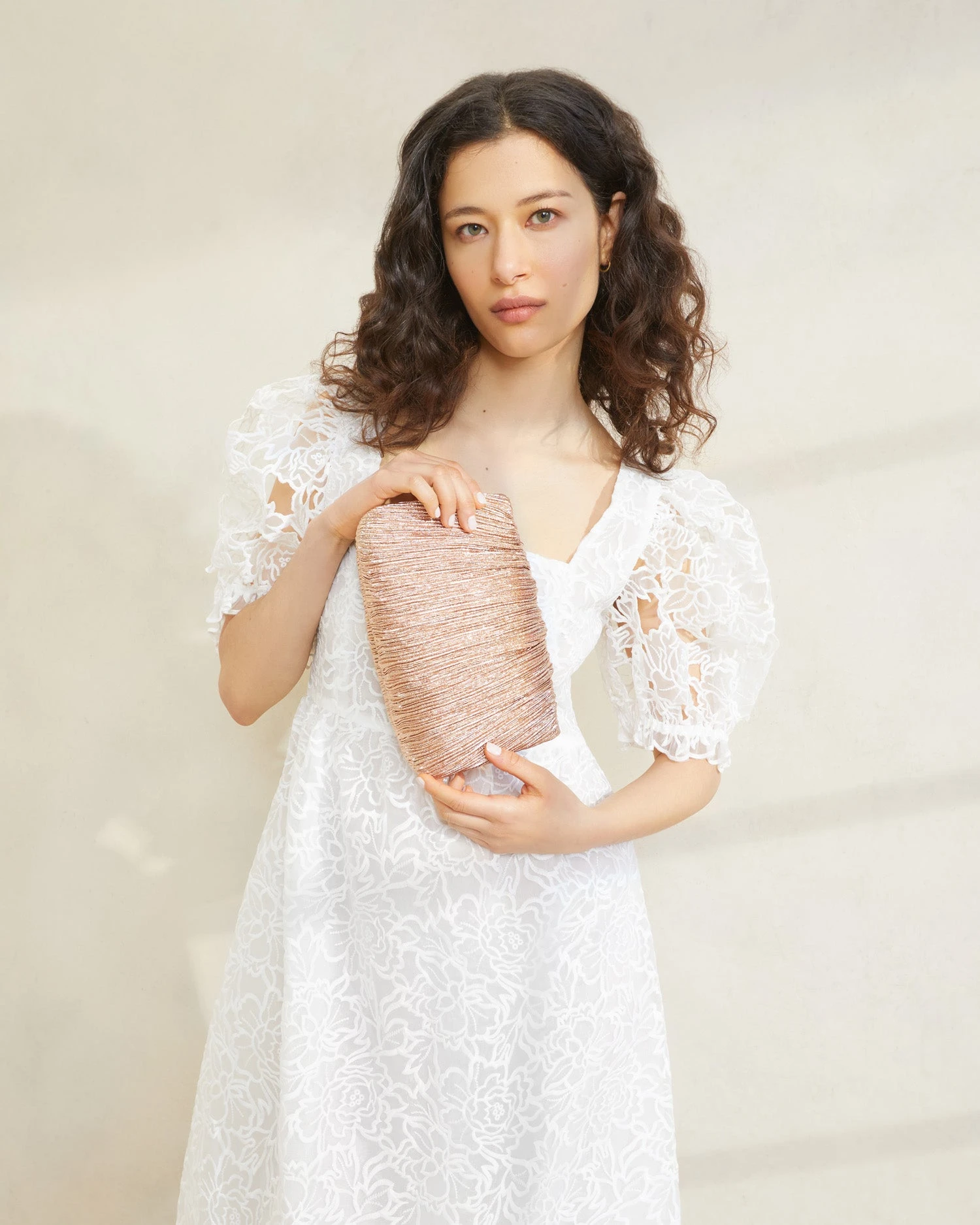 Loeffler Randall Brit Dune Flat Pleated Clutch 7 Loeffler Randall Brit Dune Flat Pleated Clutch - Image 5