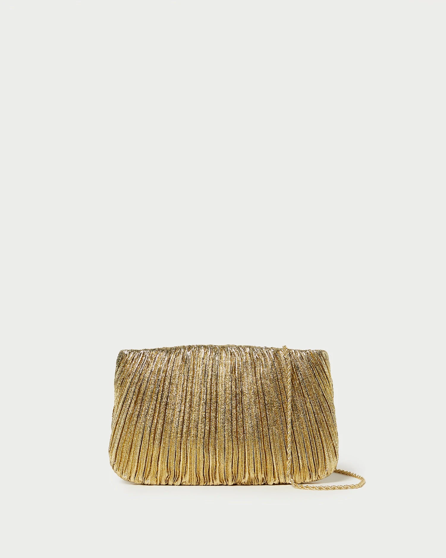 Loeffler Randall Brit Oro Flat Pleated Clutch 3 Loeffler Randall Brit Oro Flat Pleated Clutch
