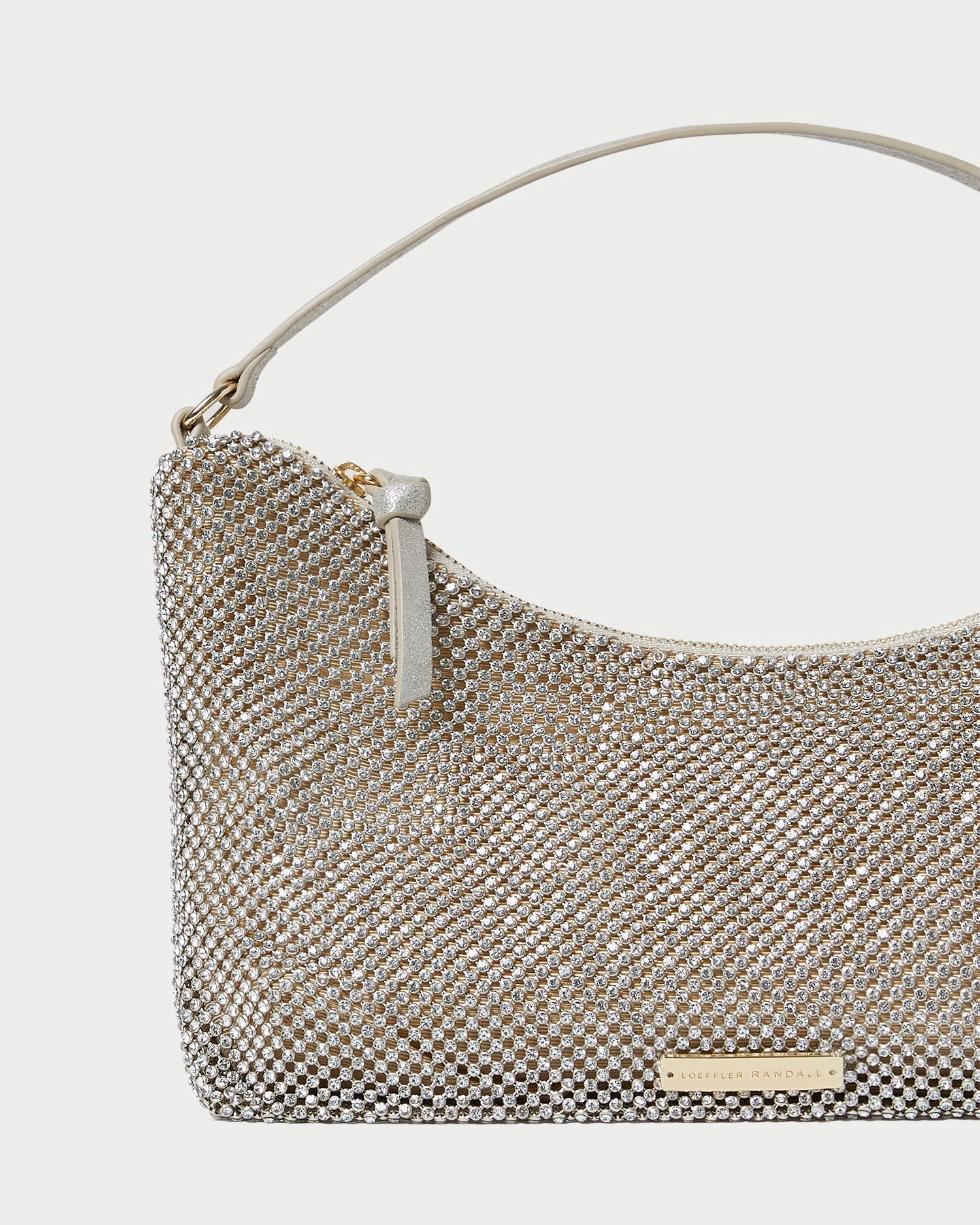 Loeffler Randall Cam Gold DiamantéBaguette Bag 6 Loeffler Randall Cam Gold DiamantéBaguette Bag - Image 4