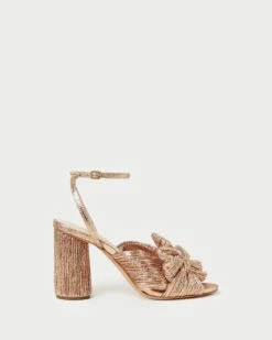 Loeffler Randall Camellia Dune Pleated Bow Heel -Loeffler Randall CAMELLIA PLA DUNE12